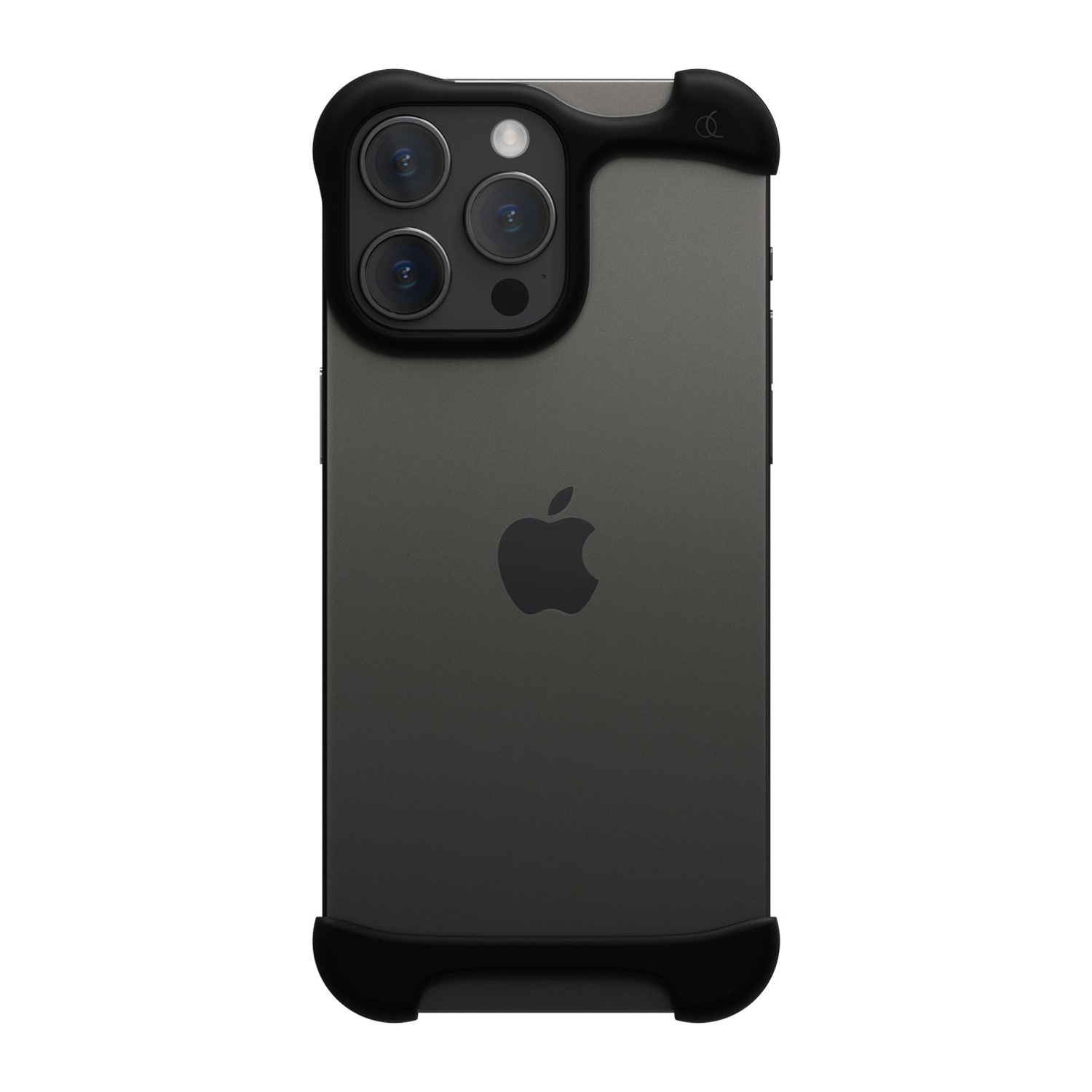 [ iPhone 16 Pro / 16 Pro Max 用 ] アルミ・マットブラック バンパー ケース | アークパルス