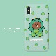 iPhone SE (第3世代) ケース カバー LINE FRIENDS JUNGLE [iPhone SE3/SE2/XS/X/8/7/8 Plus/7 Plus]