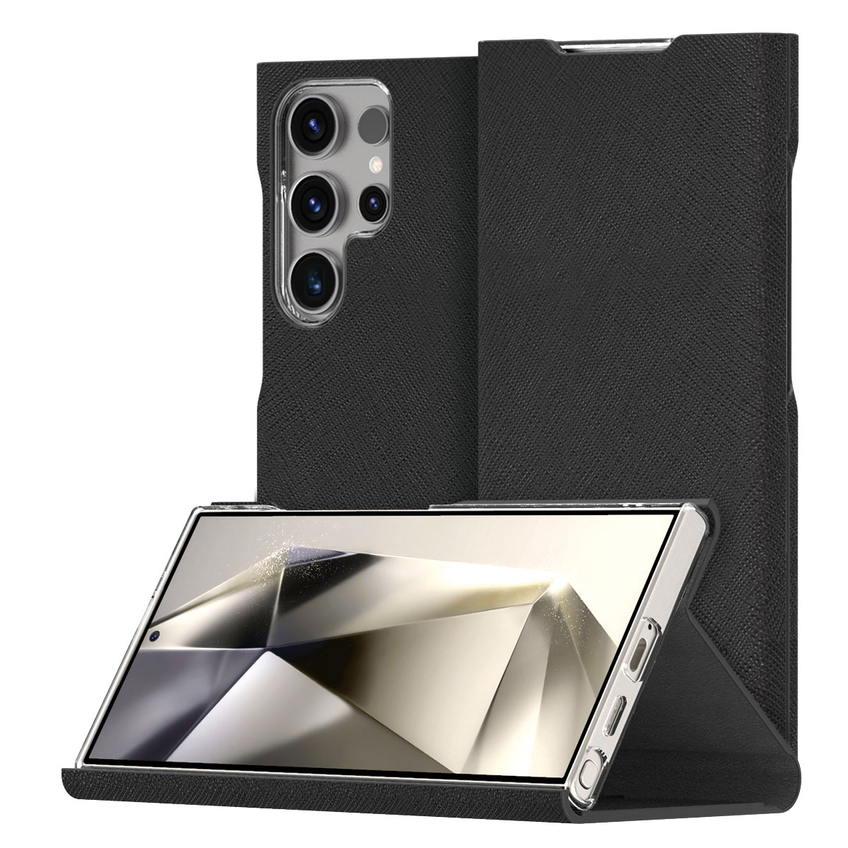 Galaxy S25 Ultra 手帳型ケース Bonnet Stand マグネット クロージング 留め具 [SAMSUNGの公式認証] for S24 / S24 Ultra / S23 Ultra 
