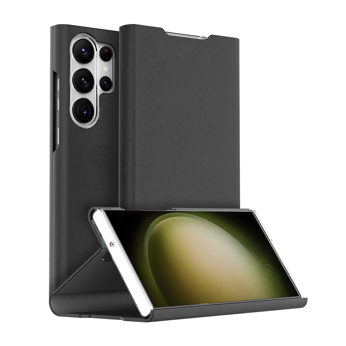 Galaxy S25 Ultra 手帳型ケース Bonnet Stand マグネット クロージング 留め具 [SAMSUNGの公式認証] for S24 / S24 Ultra / S23 Ultra 