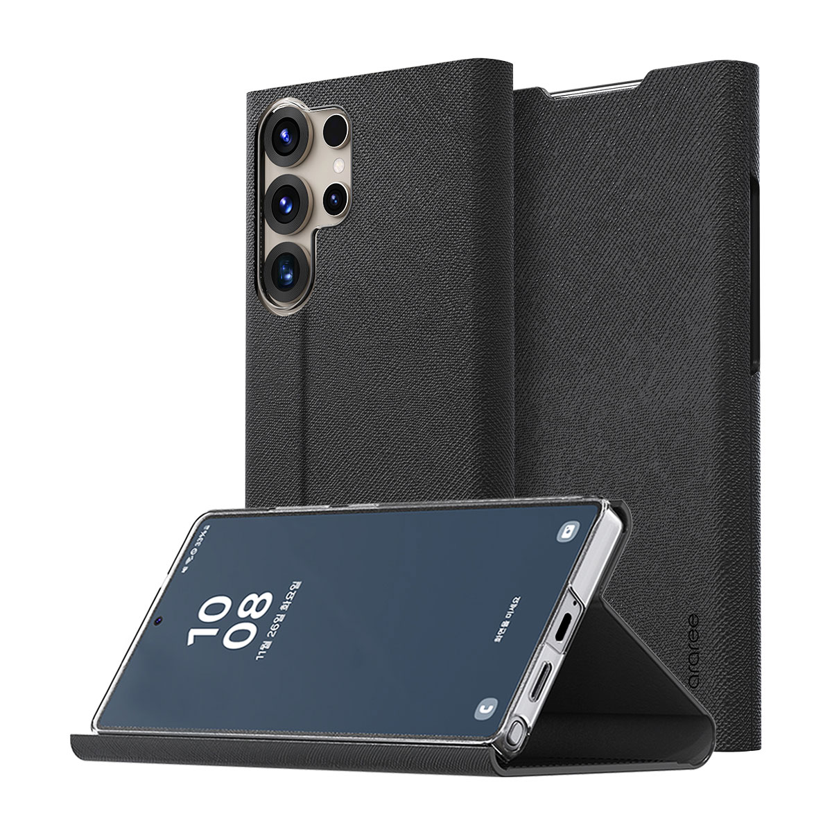 Galaxy S25 Ultra 手帳型ケース Bonnet Stand マグネット クロージング 留め具 [SAMSUNGの公式認証] for S24 / S24 Ultra / S23 Ultra 