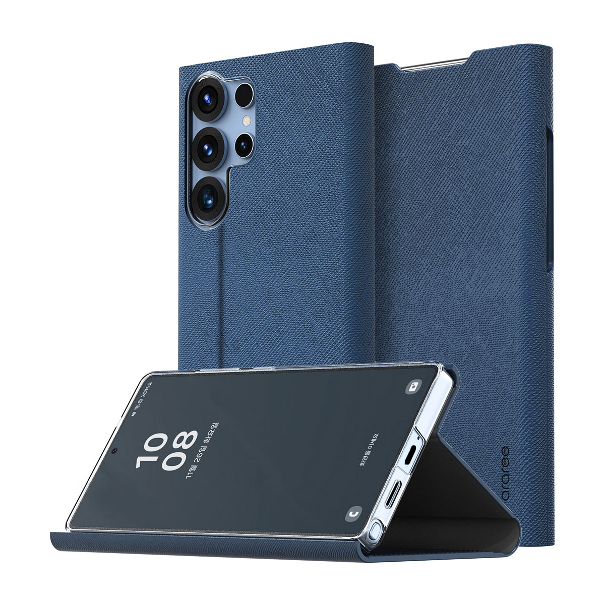 Galaxy S25 Ultra 手帳型ケース Bonnet Stand マグネット クロージング 留め具 [SAMSUNGの公式認証] for S24 / S24 Ultra / S23 Ultra 