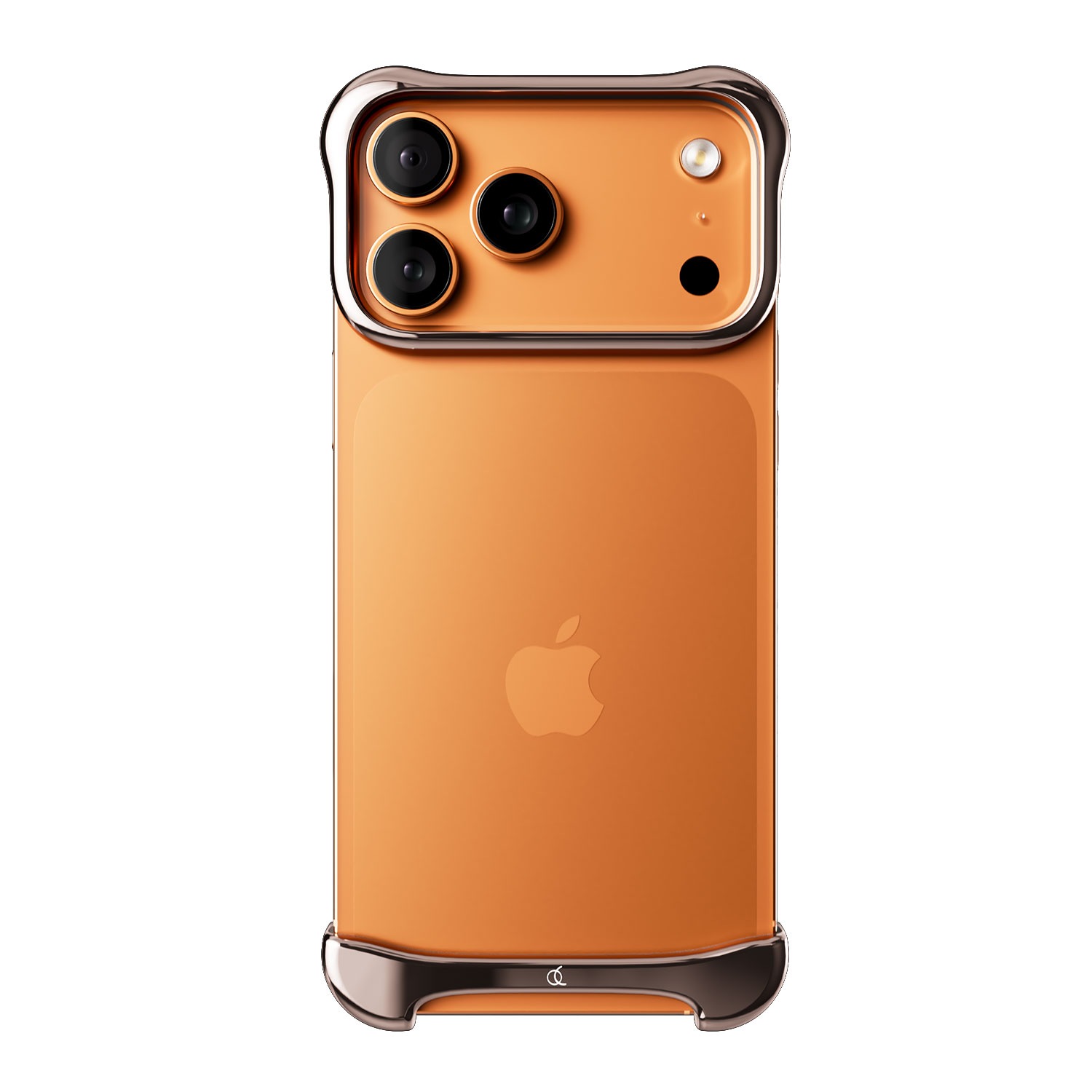 [ iPhone 17 Pro / 17 Pro Max 用] アルミ・ ローズブロンズ バンパー ケース | アークパルス