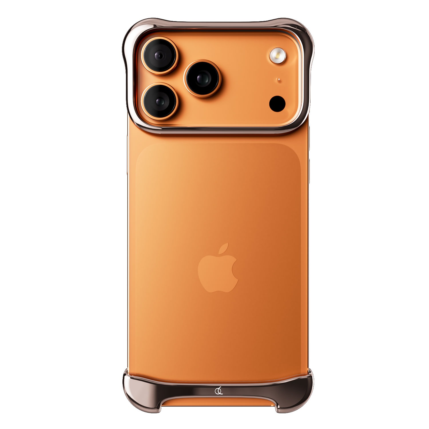 [ iPhone 17 Pro / 17 Pro Max 用] アルミ・ ローズブロンズ バンパー ケース | アークパルス