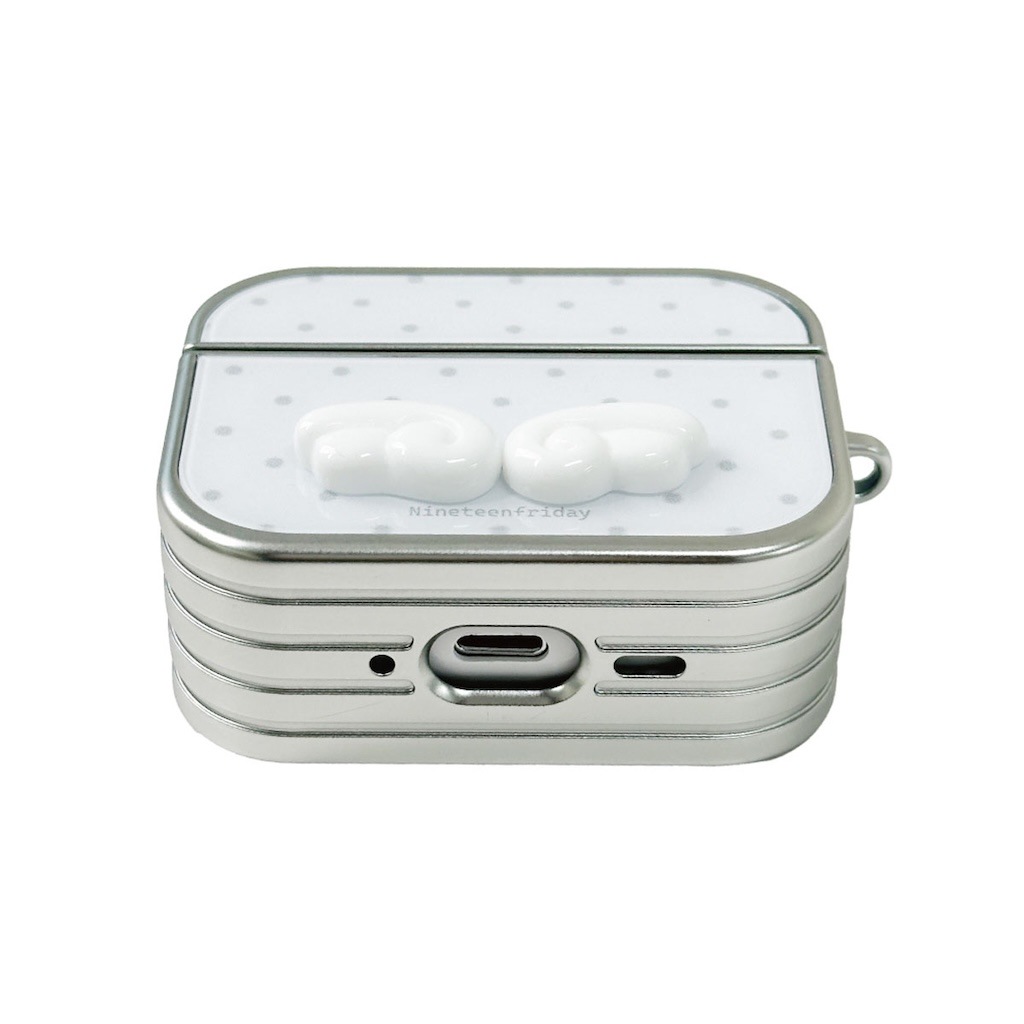 AirPods Pro 3 ケース 立体エンジェルウィング チャーム付きケース エアーポッズ（第3世代） ＜予約受付中＞