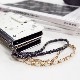 ストラップ abbi Leather Chain Hand Strap（アビィ レザーチェーン ハンドストラップ）15cm モバイルストラップ 落下防止