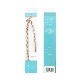 ストラップ abbi Leather Chain Hand Strap（アビィ レザーチェーン ハンドストラップ）15cm モバイルストラップ 落下防止