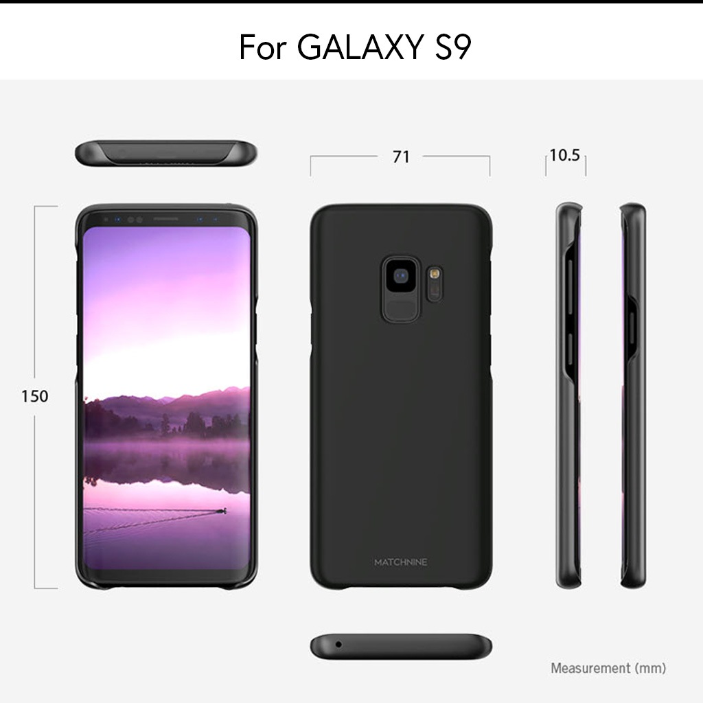 Galaxy S9 ケース Galaxy S9＋ ケース Matchnine HORI（マッチナイン ホリ） ギャラクシー エスナイン プラス カバー SC-02K SC-03K SCV38 SCV39