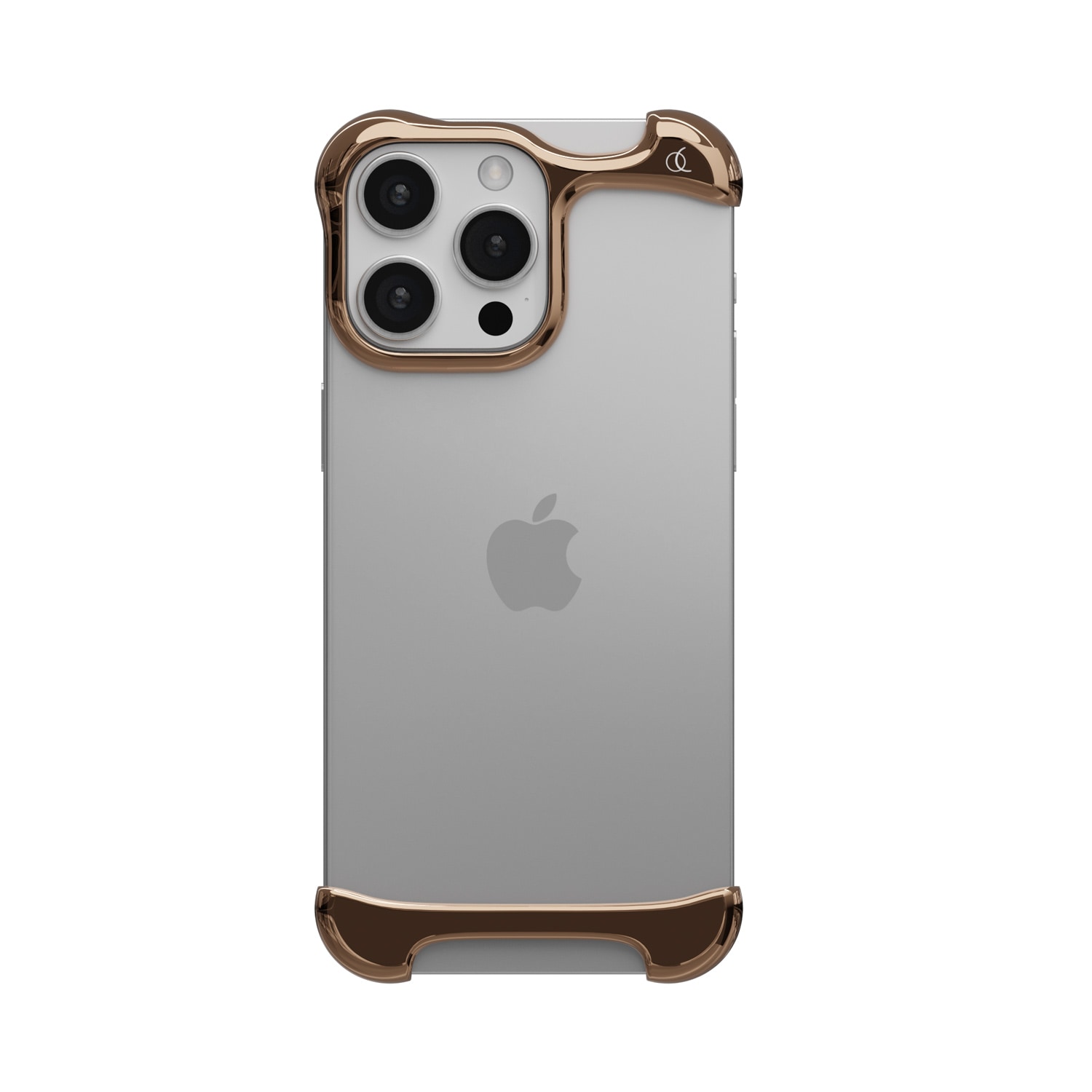 [ iPhone 16 Pro / 16 Pro Max 用 ] アルミ・ ローズブロンズ バンパー ケース | アークパルス 