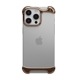 [ iPhone 16 Pro / 16 Pro Max 用 ] アルミ・ ローズブロンズ バンパー ケース | アークパルス 