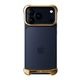 [ iPhone 17 Pro / 17 Pro Max 用] アルミ・ミラーゴールド バンパー ケース | アークパルス