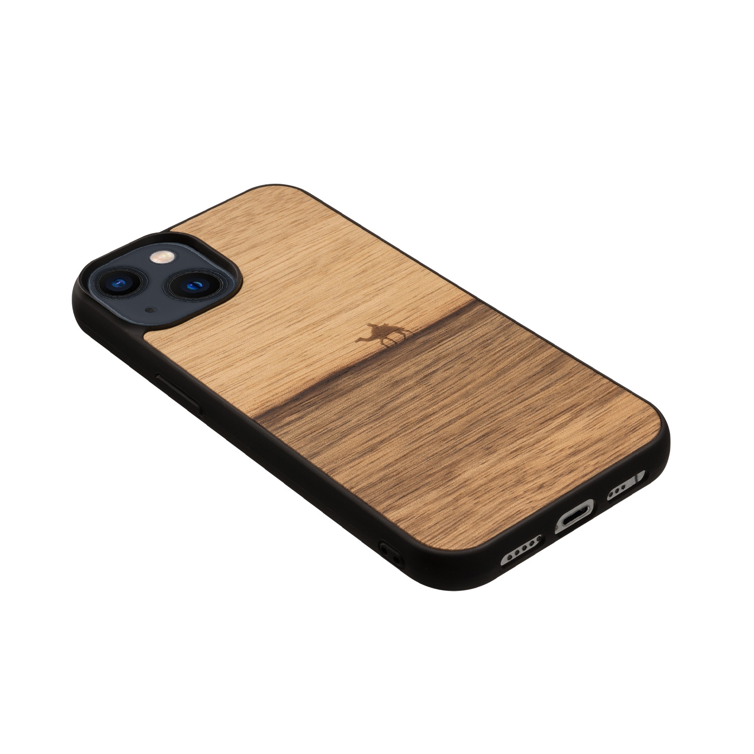Man&Wood 天然木ケース [ iPhone 14 / 14 Pro ] Terra 木製