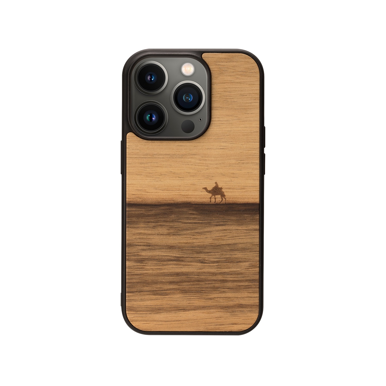 Man&Wood 天然木ケース [ iPhone 14 / 14 Pro ] Terra 木製