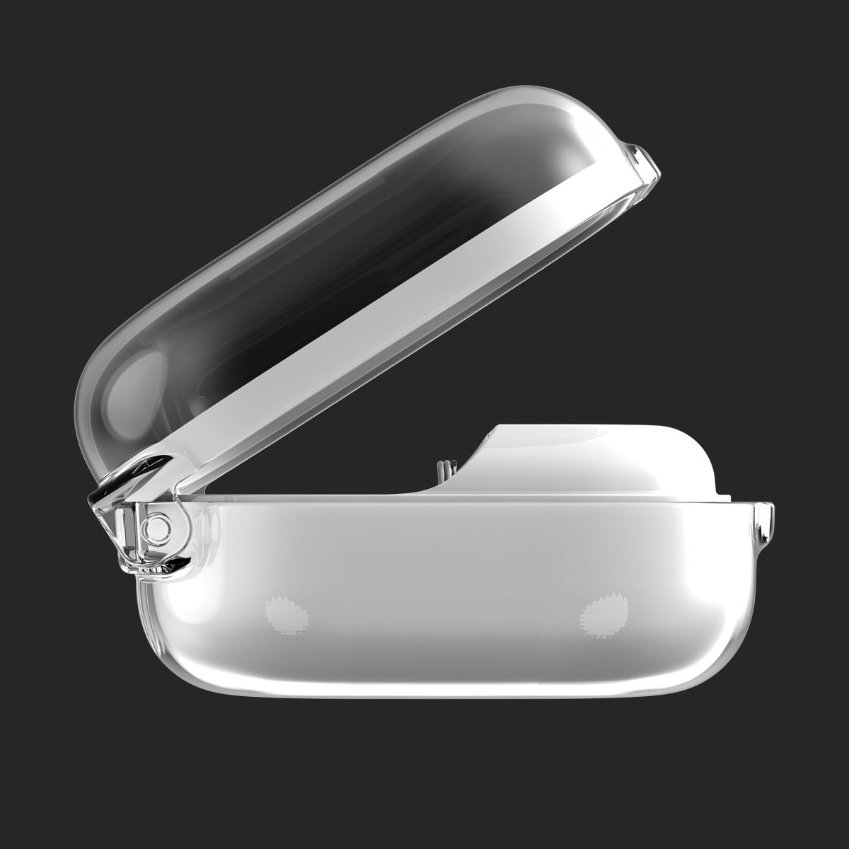 【Samsung公式認証】Galaxy Buds4 / Buds4 Pro 透明ケース カラビナ付き Nu:kin ハードクリアケース