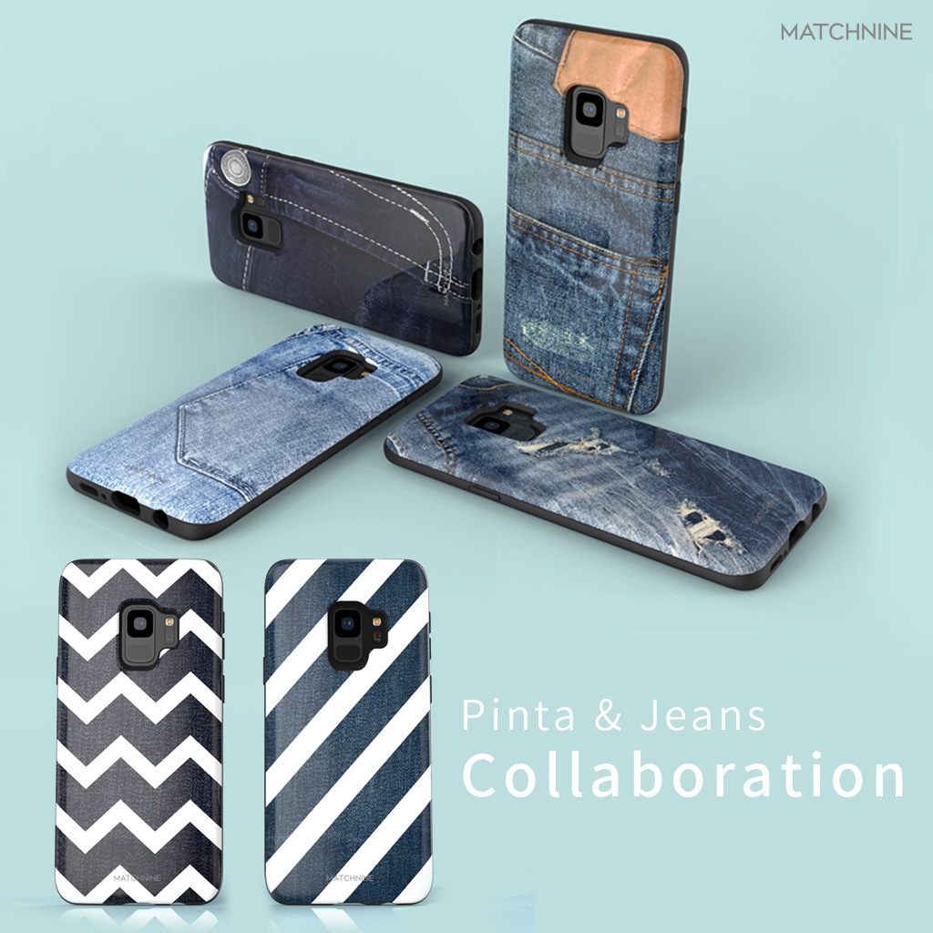 Galaxy S9 ケース Galaxy S9＋ ケース MATCHNINE PINTA JEANS COLLECTION（マッチナイン ピンタ ジーンズコレクション） ギャラクシー エスナイン プラス カバー SC-02K SC-03K SCV38 SCV39