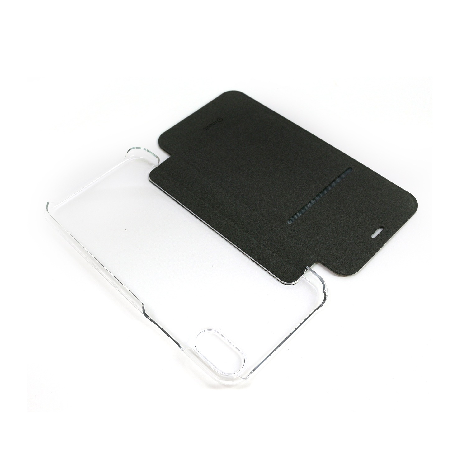 iPhone XS / X ケース iPhone XS Max ケース iPhone XR ケース muvit FOLIO CASE 手帳型（ムービット フォリオケース）アイフォン カバー 背面クリア
