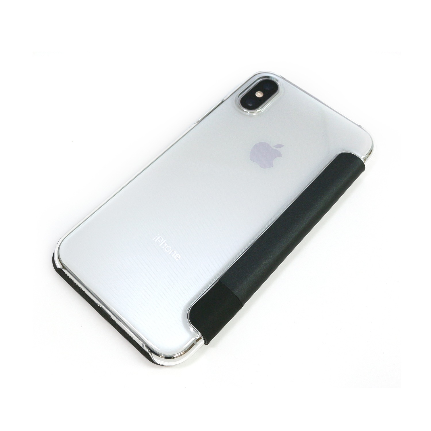 iPhone XS / X ケース iPhone XS Max ケース iPhone XR ケース muvit FOLIO CASE 手帳型（ムービット フォリオケース）アイフォン カバー 背面クリア