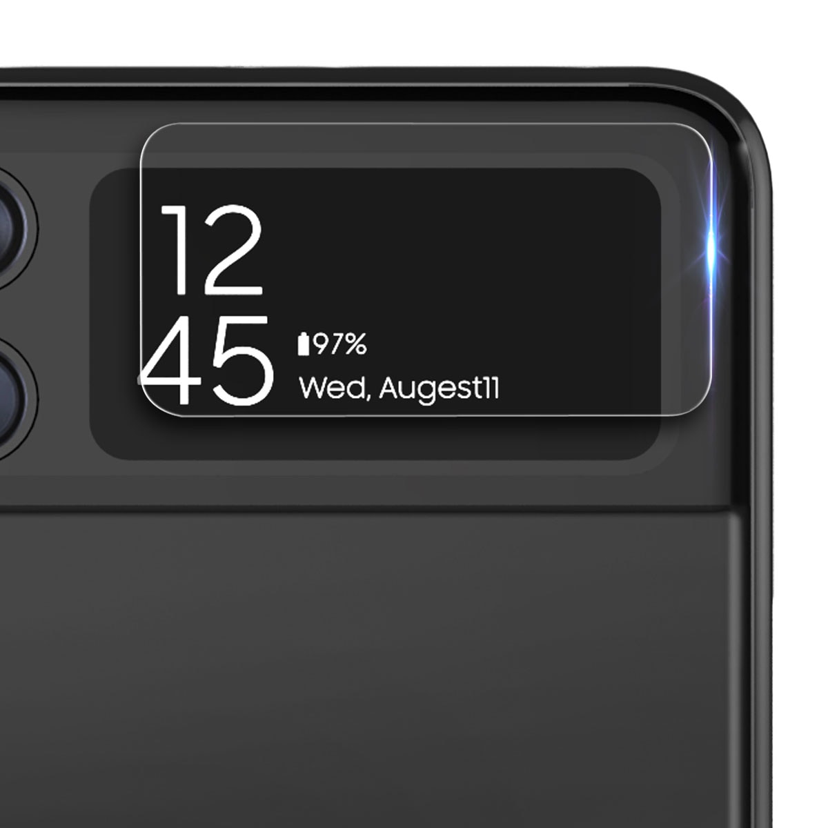 araree 【 Galaxy Z Flip3 5G フィルム 】 CORE カバーディスプレイ用 強化ガラスフィルム SCG12 SC-54B