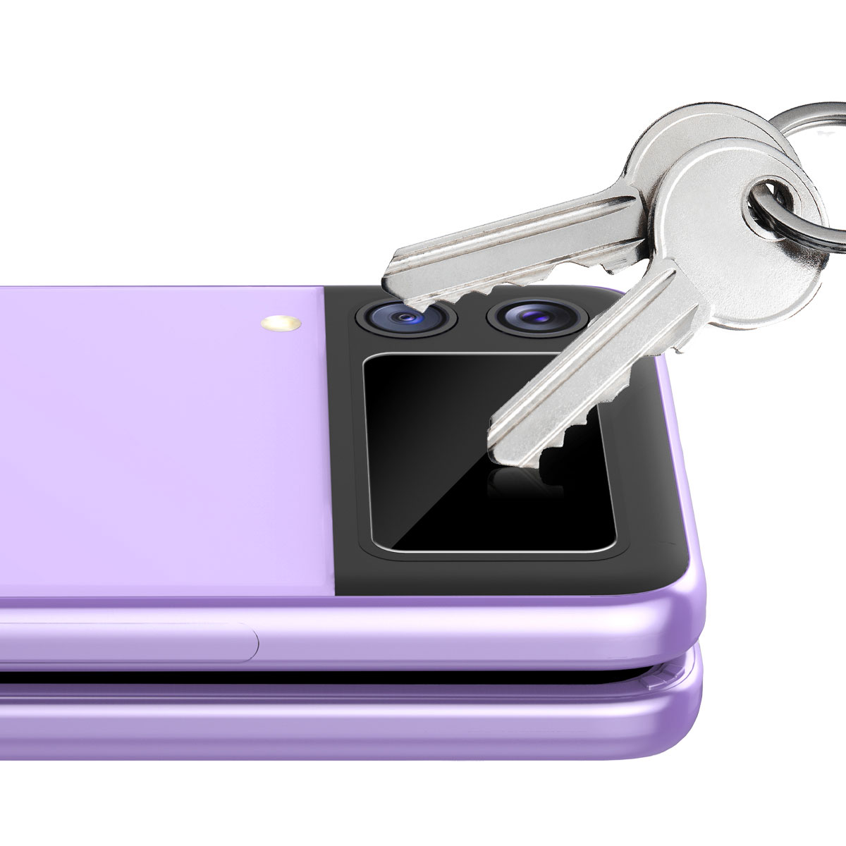 araree 【 Galaxy Z Flip3 5G フィルム 】 CORE カバーディスプレイ用 強化ガラスフィルム SCG12 SC-54B