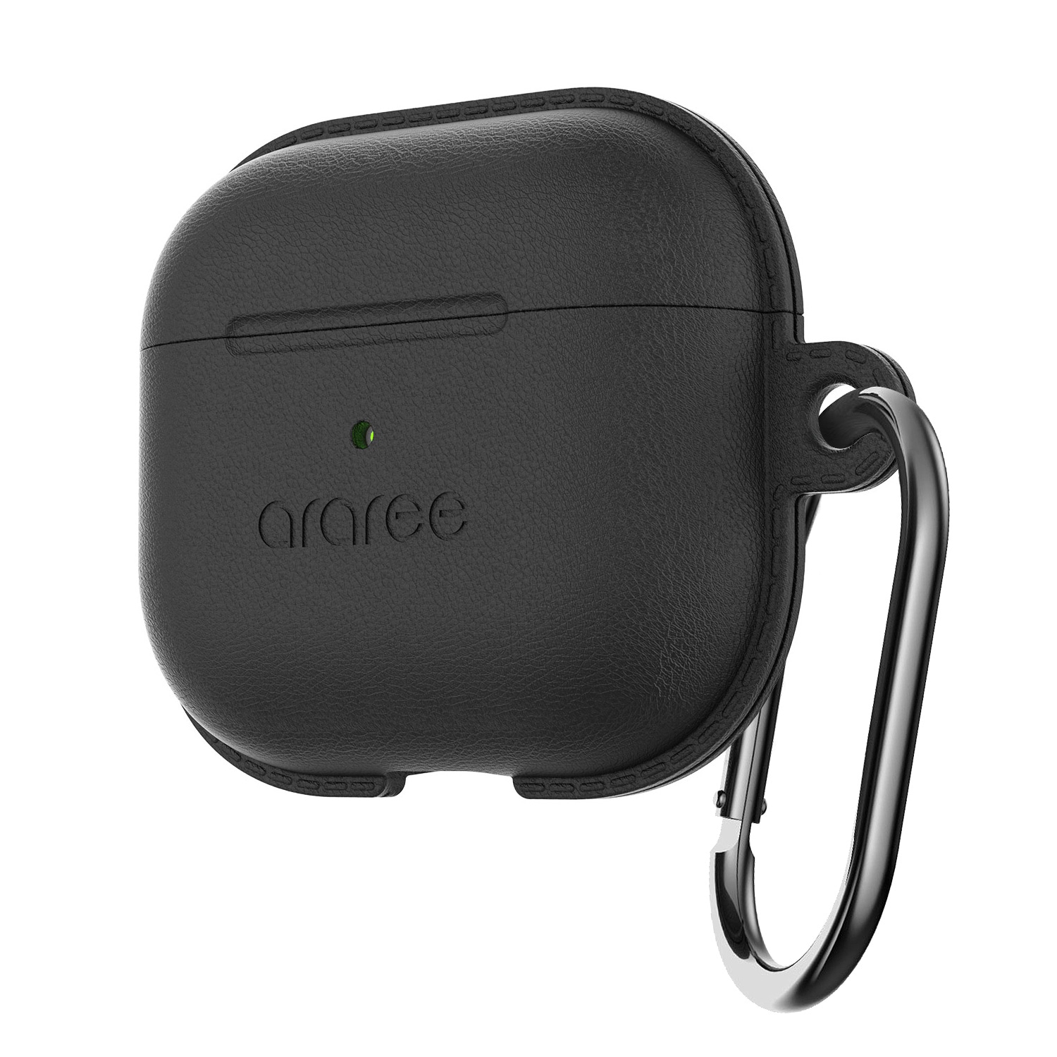 araree AirPods 3 ケース シリコン silicon case POPS [ ワイヤレス充電 Qi 対応 ] カラビナ付き