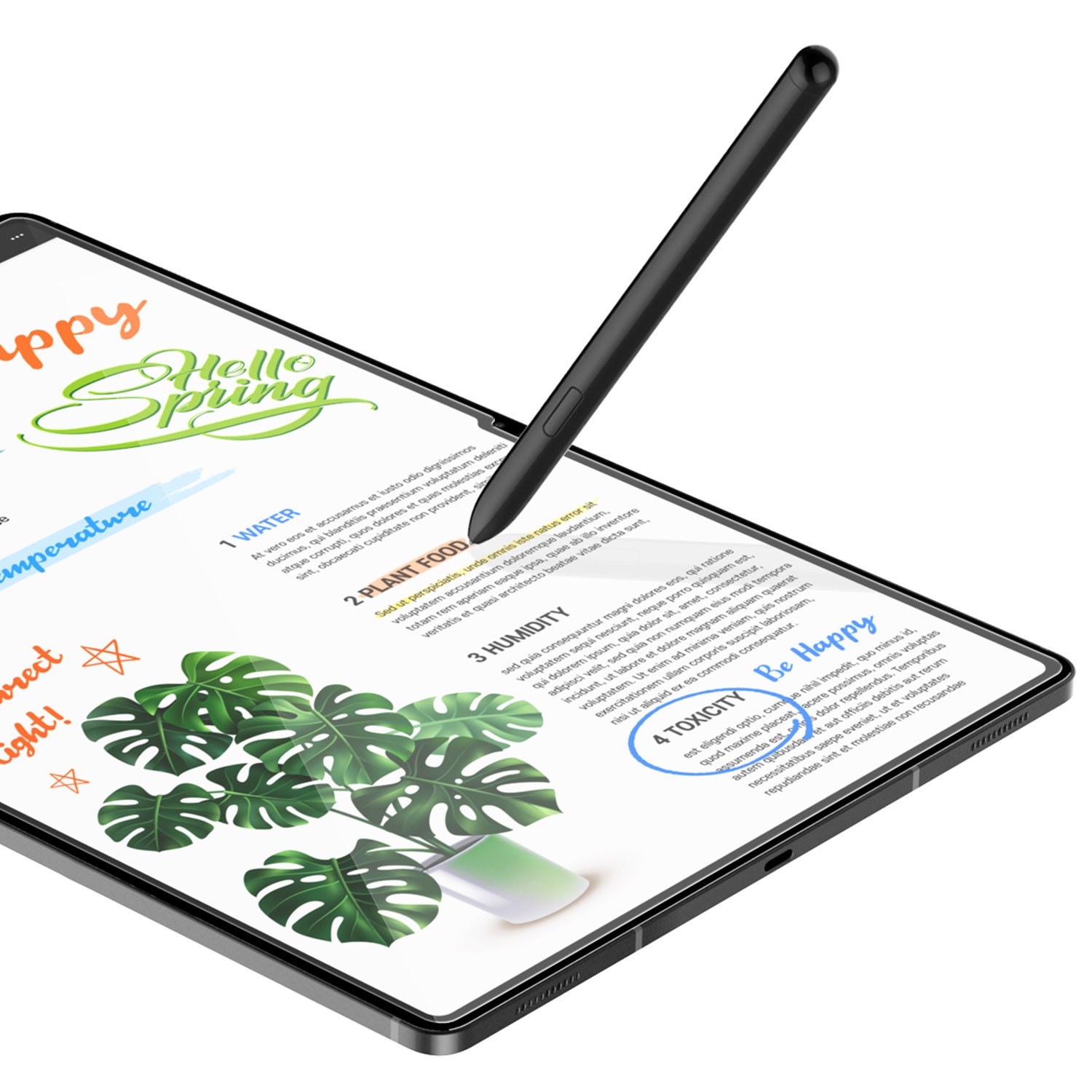 araree Galaxy Tab S8+ 抗菌強化ガラスフィルム SUB CORE クリア【サムスン公式認証品】