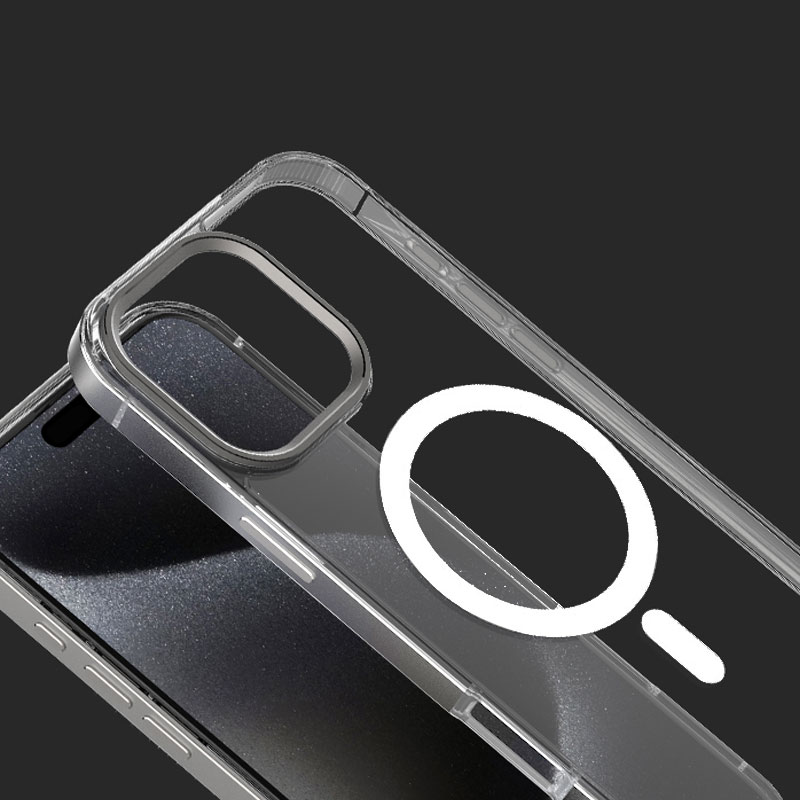 motomo（モトモ） [ iPhone 17 用] MagSafe対応 METAL CASE バンパー風