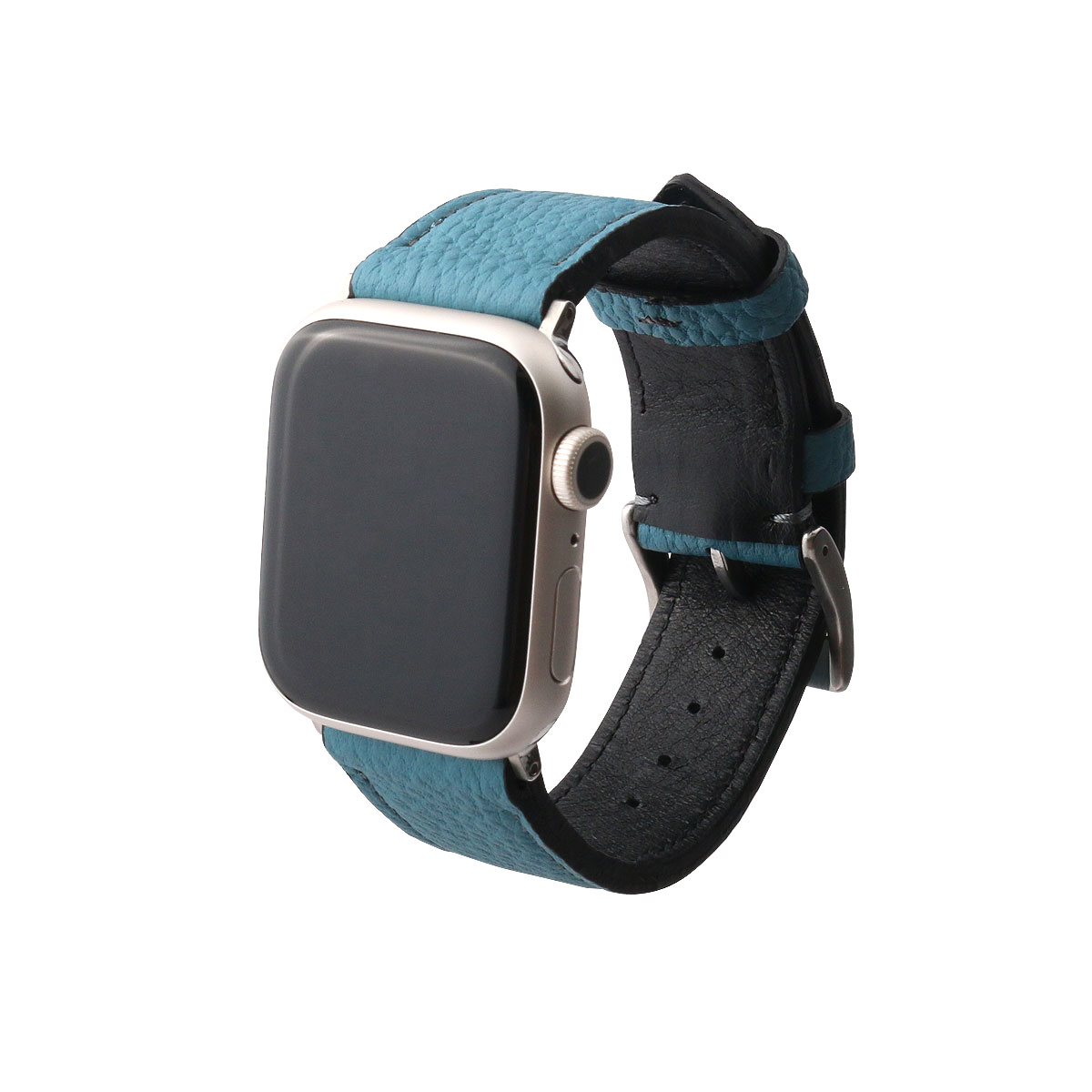 アップルウォッチ対応 本革 交換ベルト シュランケンカーフ クラシックバンド 日本製 for Apple Watch 全機種・全サイズ対応 49/46/45/44/42/41/40/38mm