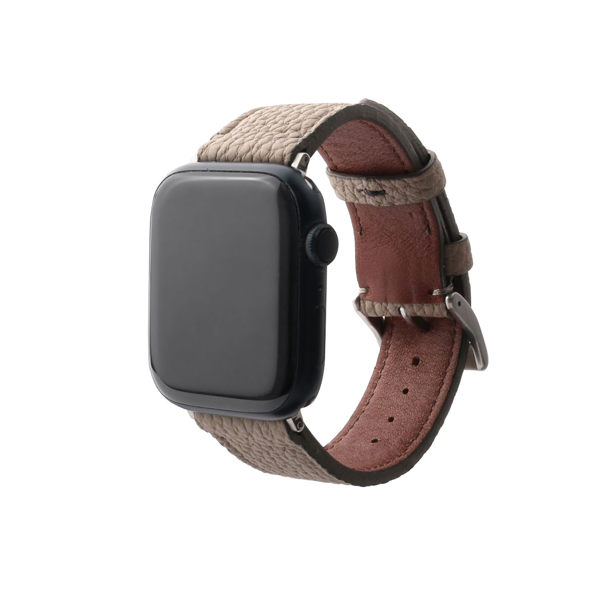 アップルウォッチ対応 本革 交換ベルト シュランケンカーフ クラシックバンド 日本製 for Apple Watch 全機種・全サイズ対応 49/46/45/44/42/41/40/38mm