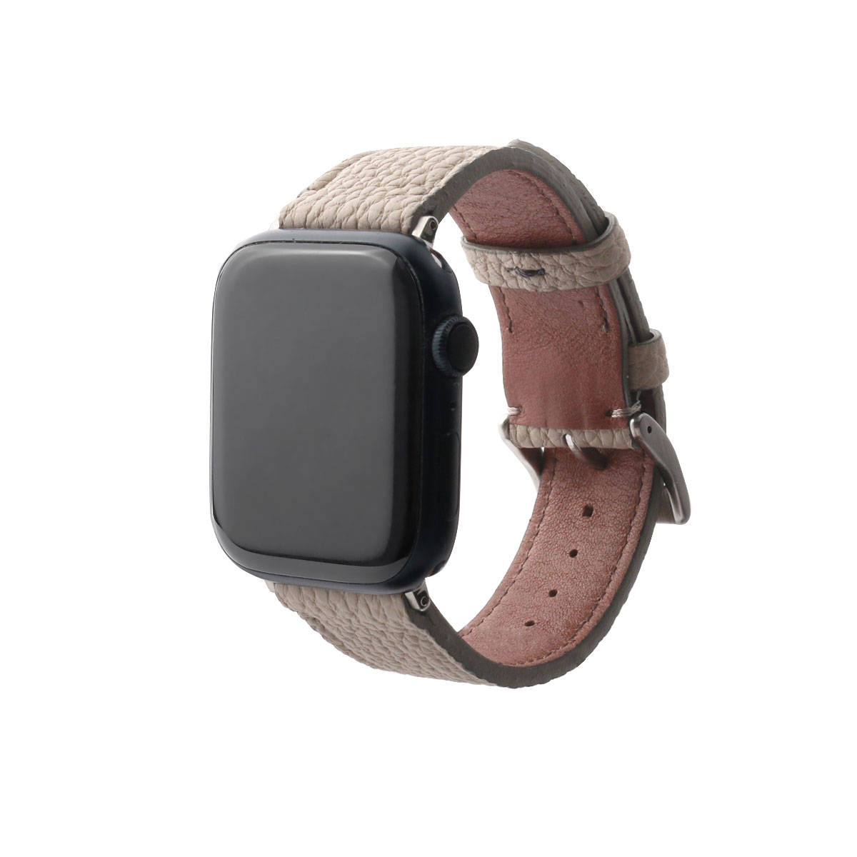 アップルウォッチ対応 本革 交換ベルト シュランケンカーフ クラシックバンド 日本製 for Apple Watch 全機種・全サイズ対応 49/46/45/44/42/41/40/38mm