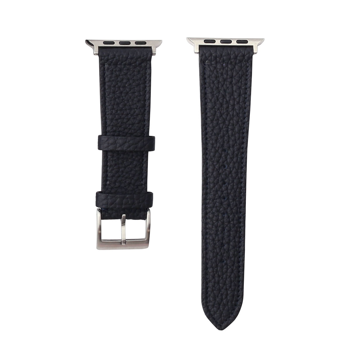 アップルウォッチ対応 本革 交換ベルト シュランケンカーフ クラシックバンド 日本製 for Apple Watch 全機種・全サイズ対応 49/46/45/44/42/41/40/38mm