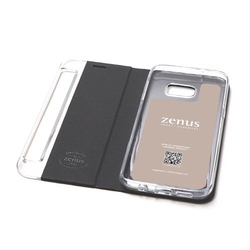 Galaxy S7 edge ケース 手帳型 ZENUS Minimal Diary（ゼヌス ミニマルダイアリー）ギャラクシー エスセブン エッジ 本革