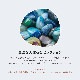 [Apple Watch 49/46/45/44/42mm 42/41/40/38mm用] アップルウォッチバント 天然石×ハンドメイド セリーンオーシャン M/Sサイズ