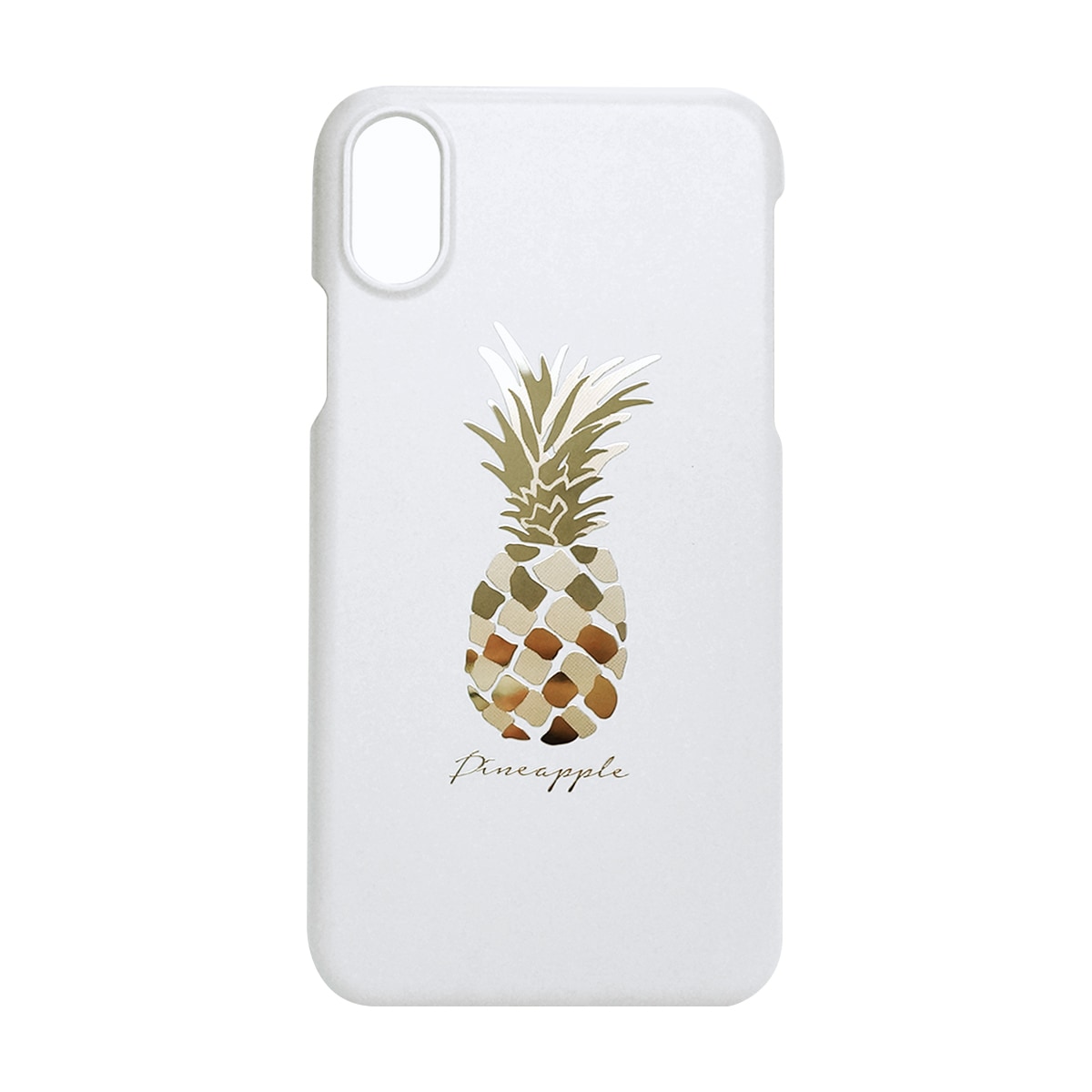 iPhone XS / X ケース Happymori Pineapple Bar（ハッピーモリ パイナップルバー）アイフォン カバー