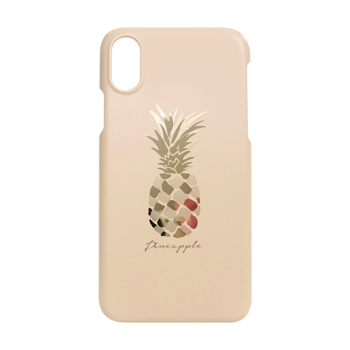 iPhone XS / X ケース Happymori Pineapple Bar（ハッピーモリ パイナップルバー）アイフォン カバー