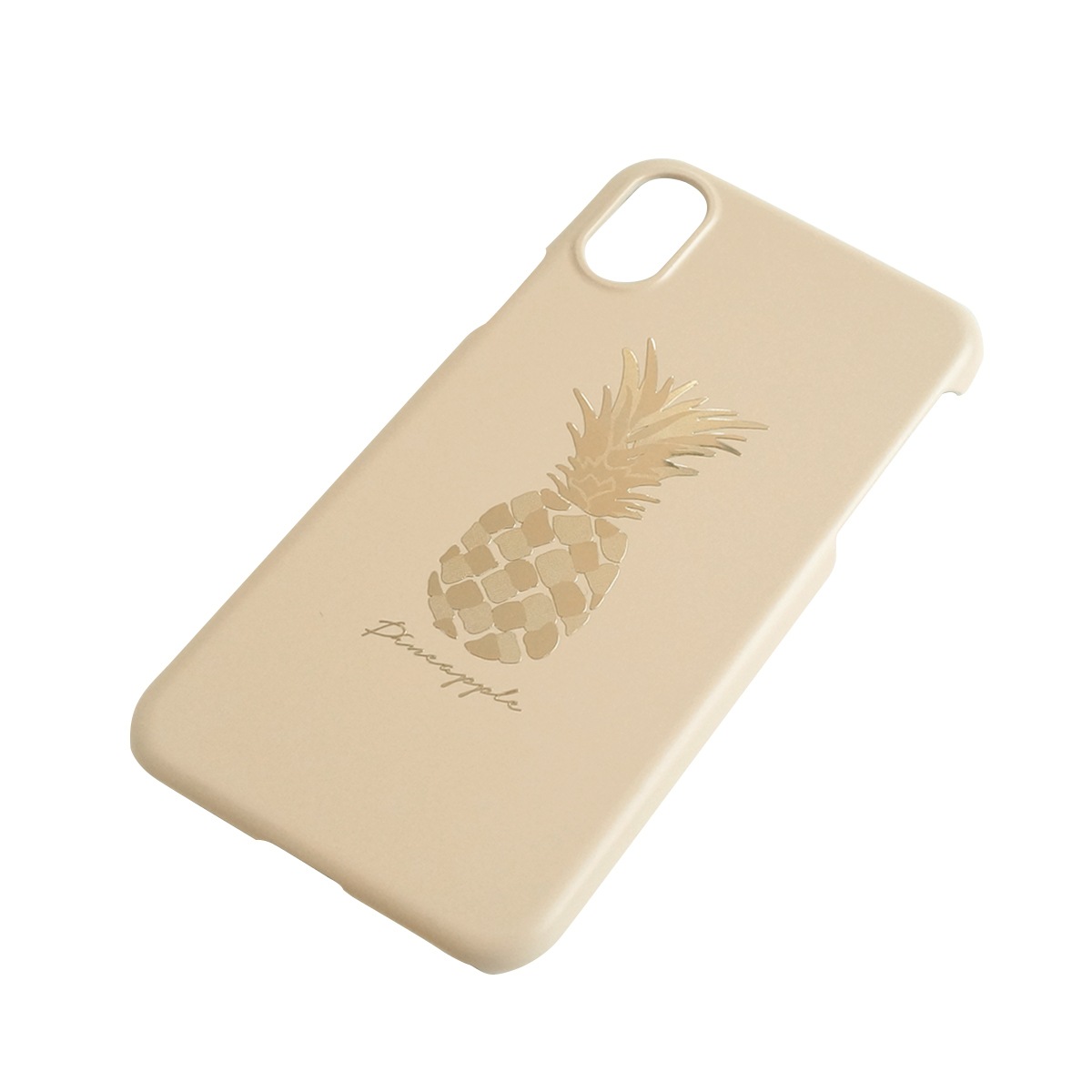 iPhone XS / X ケース Happymori Pineapple Bar（ハッピーモリ パイナップルバー）アイフォン カバー