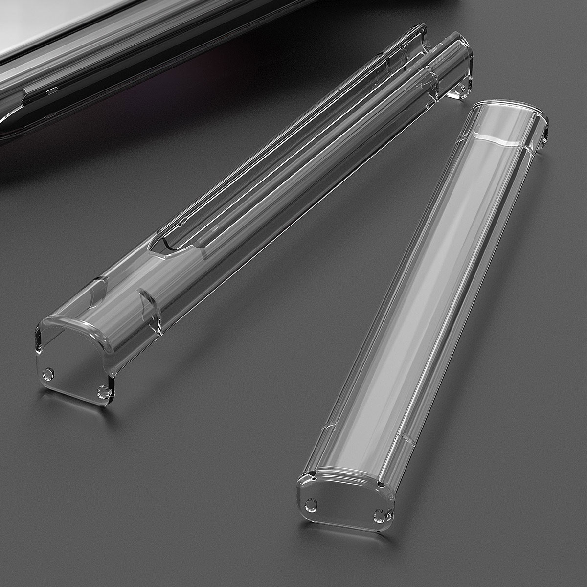 araree 【 Galaxy Z Fold3 5G ケース 】ペンホルダー＆ヒンジガード付 NUKIN 360 クリア ヒンジまで360°保護