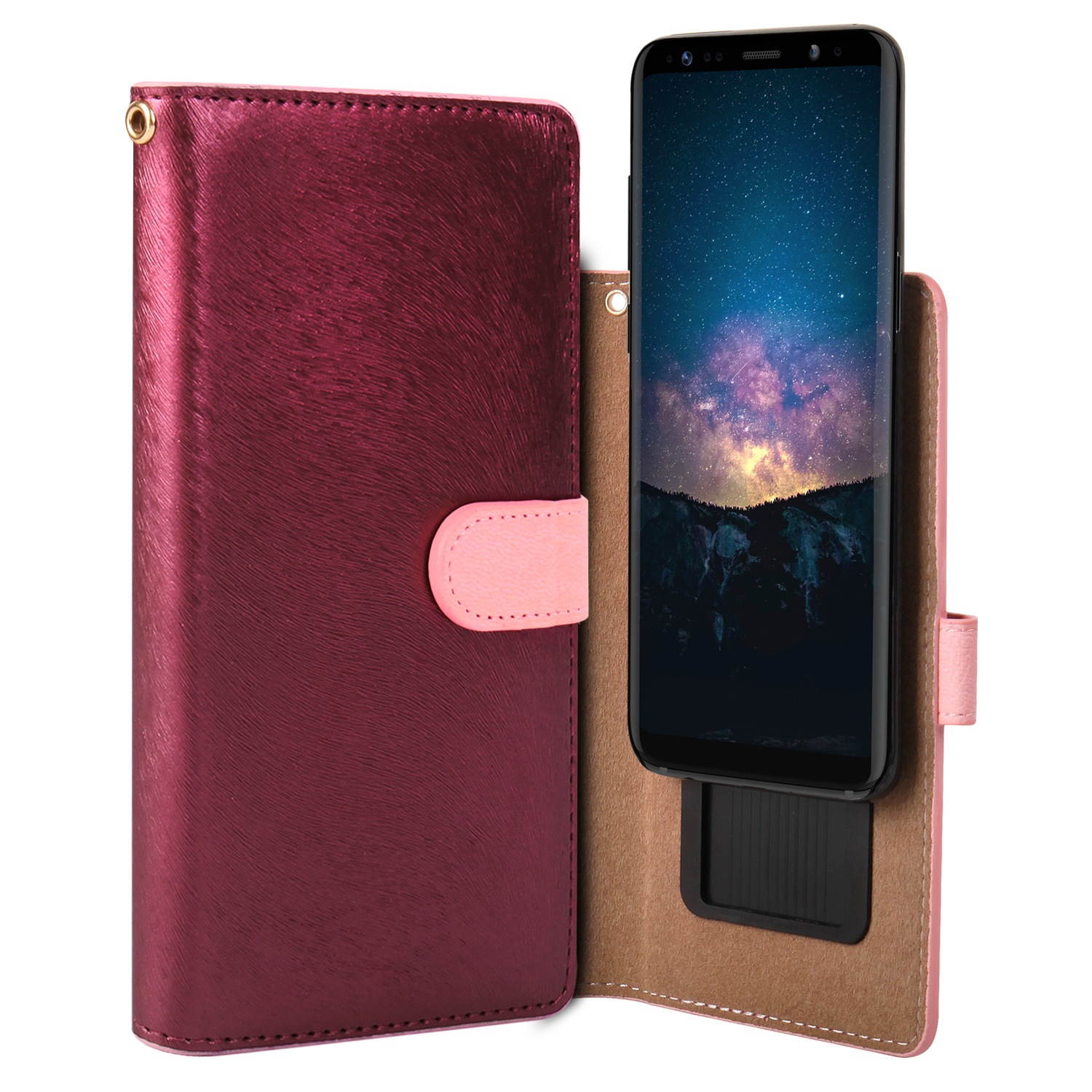スマホケース 手帳型 マルチケース HANSMARE CALF Diary ハンスマレ カーフダイアリー スライド式