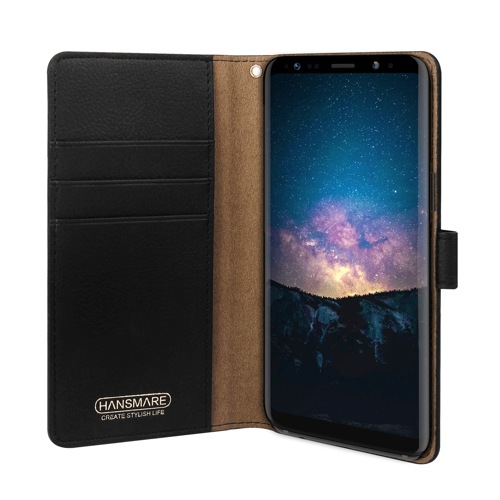 スマホケース 手帳型 マルチケース HANSMARE CALF Diary ハンスマレ カーフダイアリー スライド式