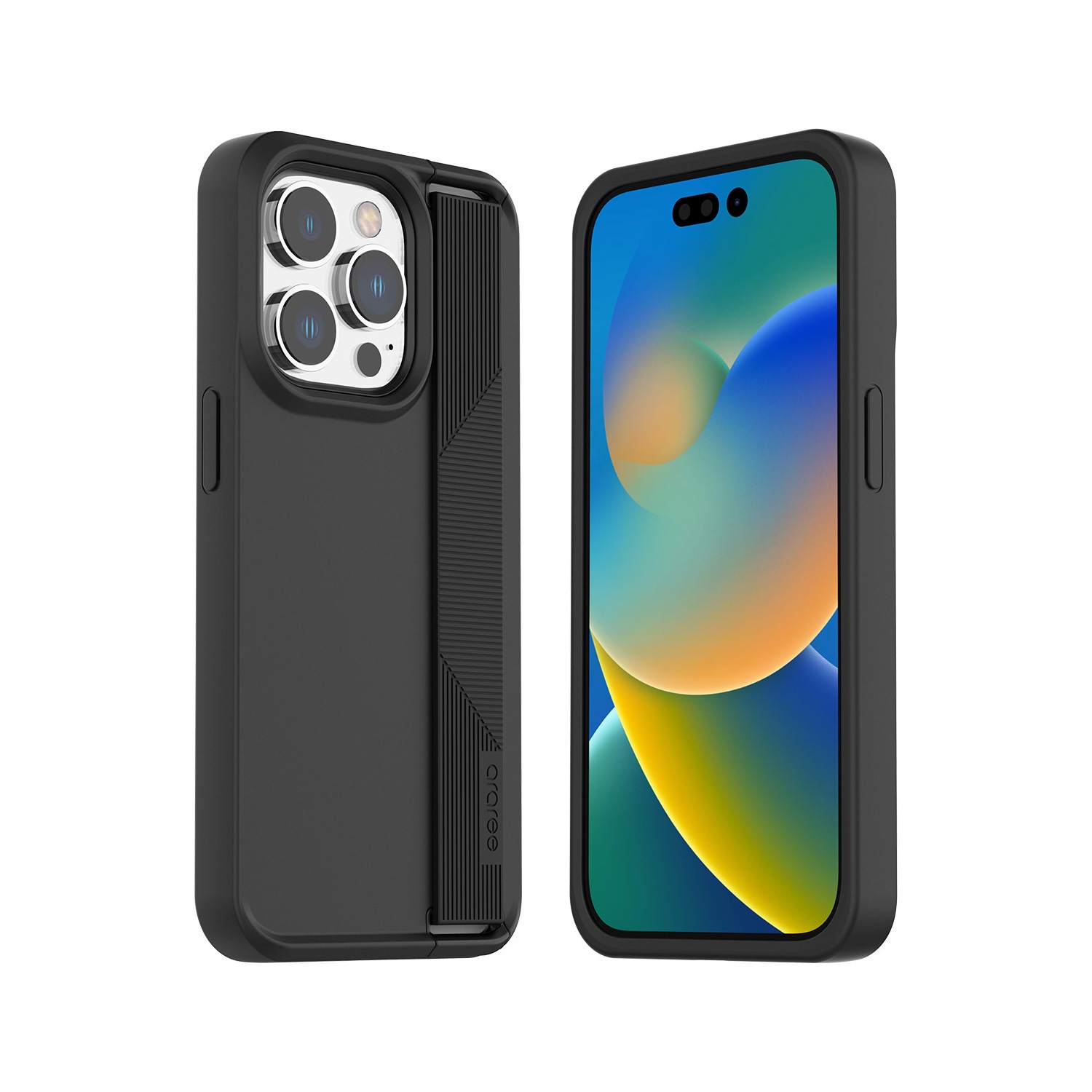 araree [ iPhone 14 Pro / 14 Pro Max ] ハンドストラップケース BOAT