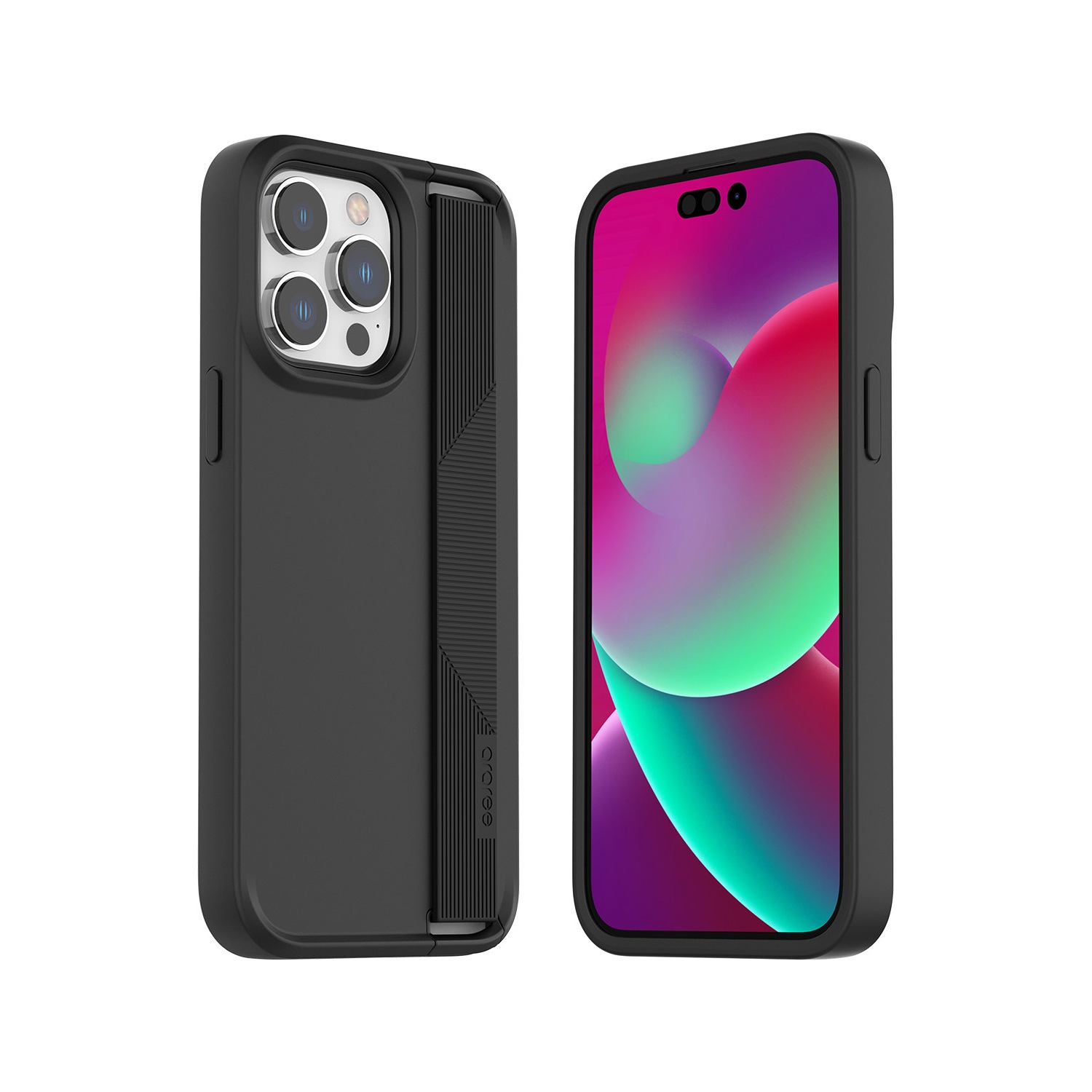 araree [ iPhone 14 Pro / 14 Pro Max ] ハンドストラップケース BOAT