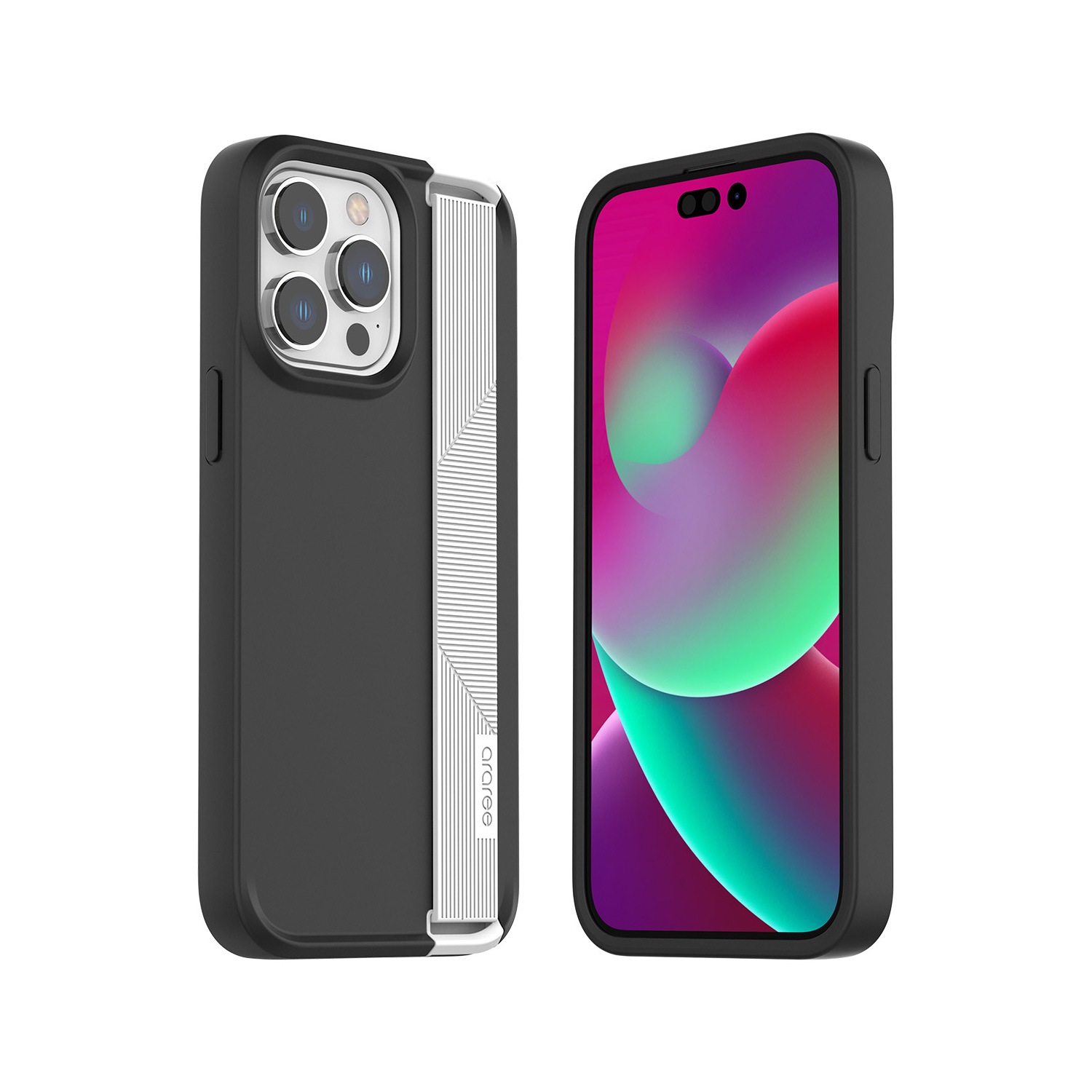 araree [ iPhone 14 Pro / 14 Pro Max ] ハンドストラップケース BOAT