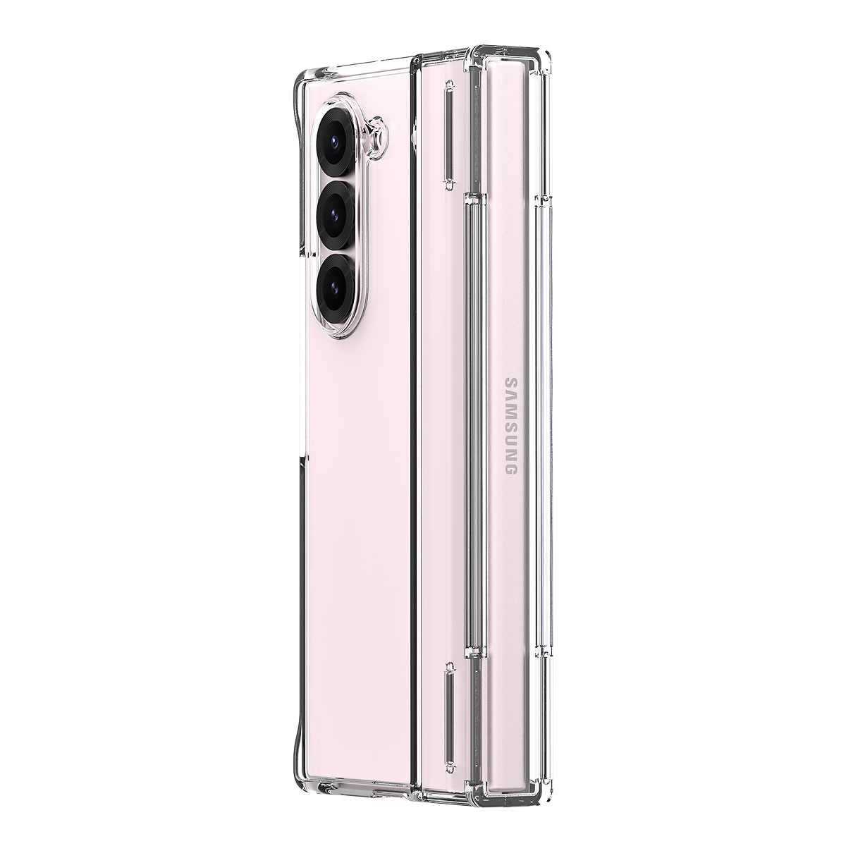[Galaxy Z Fold7 / Fold6 / Fold5 用] Nukin 360 フルカバー クリアケース [SAMSUNGの公式認証品]