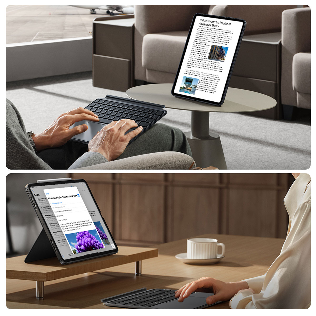 ESR SHIFT 着脱式キーボードケース for iPad Pro 11インチ (M5/M4