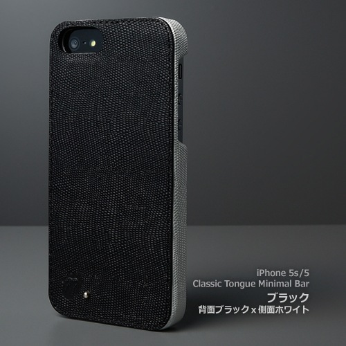 iPhone SE/5/5s ケース ZENUS Rolling Stones All Over Tongue Minimal Bar(ローリングストーンズ オールオーバータン ミニマルバー) アイフォン 本革