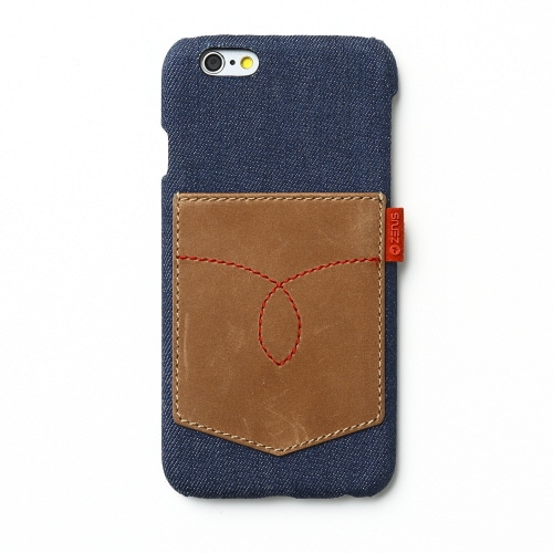 iPhone6s/6 ケース ZENUS Denim Vintage Pocket Bar（ゼヌス デニムビンテージポケットバー）アイフォン