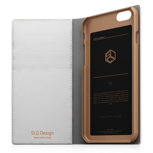 【iPhone 6s / 6 ケース】SLG Design D5 Edition Calf Skin Leather Diary（エディションカーフスキンレザーダイアリー）【手帳型 / 本革】