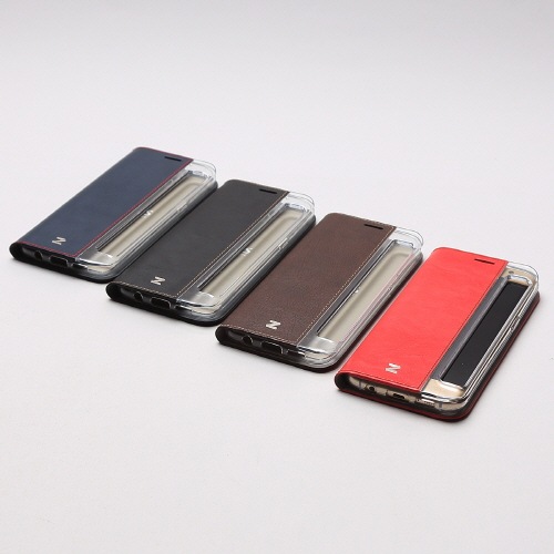 Galaxy S7 edge ケース 手帳型 ZENUS Buffalo Diary（ゼヌス バッファローダイアリー）ギャラクシー エスセブン エッジ 