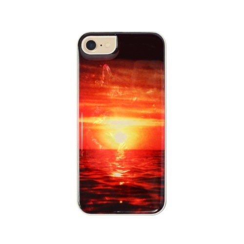 iPhone SE3 (第3世代 / 2022年) ケース カバー ikins 天然貝ケース Milky way [iPhone SE2/8/7]