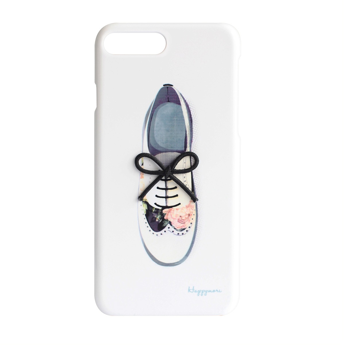 iPhone 8 Plus / 7 Plus ケース Happymori Flower Shoe Bar オックスフォード （ハッピーモリ フラワーシューバー ）アイフォン カバー