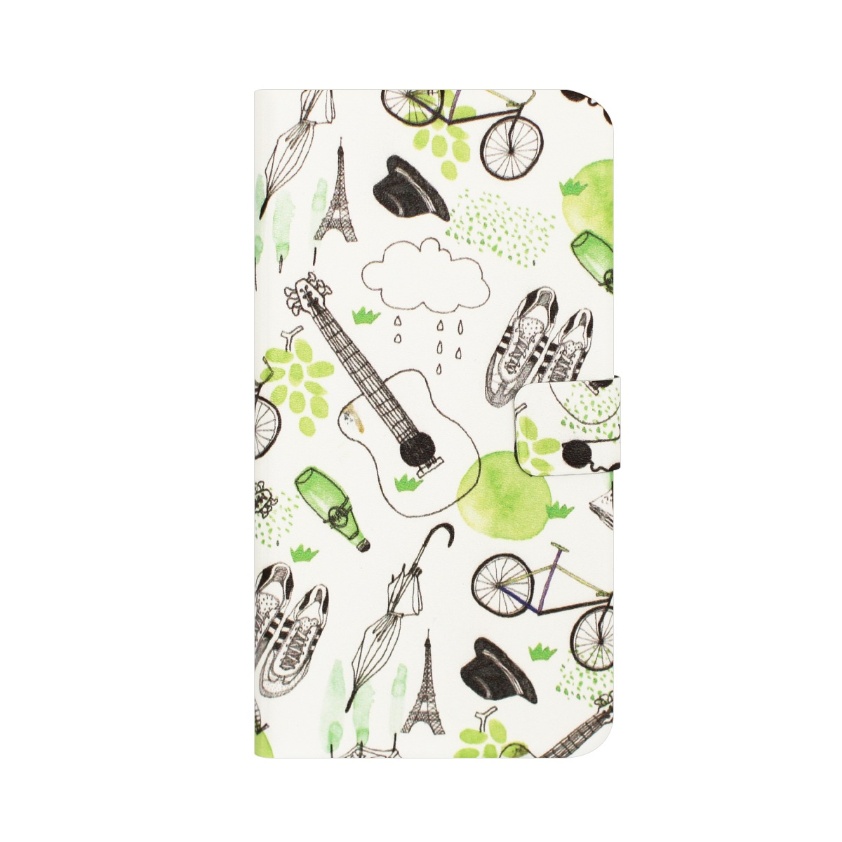 iPhone 8 Plus / 7 Plus ケース 手帳型 Happymori French Cafe Diary （ハッピーモリ フレンチカフェダイアリー）アイフォン カバー